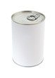 Food Tin Can with Blank White Label