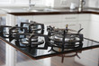 Foto: Kitchen island with gas hob Kitchen island with gas hob