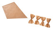 Brown paper kite