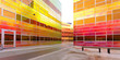 modern office building in Almere modern office building in Almere