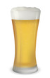 Detailed vector illustration of a glass of beer Detailed vector illustration of a glass of beer
