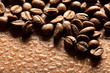 wet coffee beans