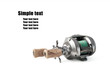 Photo: Low-proflile casting reel Low-proflile casting reel