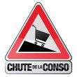 chute de la consommation