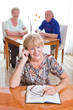 The retirement house habitants