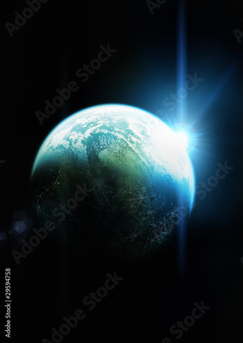Photo: The Blue Planet The Blue Planet