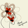 Floral background Floral background