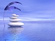 Blue zen