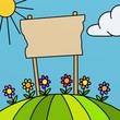 cartello in campagna