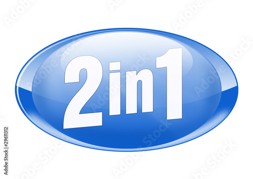 Illustration: button oval 2 in 1 button oval 2 in 1