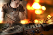 Foto: Dj playing at the concert Dj playing at the concert