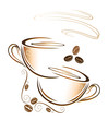 Kaffee, coffee, Kaffeetasse, Kaffeebohnen, Cafe