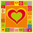 cœurs patchwork