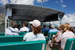 Touristes en bateau