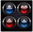 The Glossy Glass Casino Buttons Collection