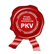 siegel button private krankenversicherung, pkv