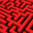 vector red maze texture