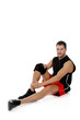 Photo: Young attractive caucasian man athlete Young attractive caucasian man athlete