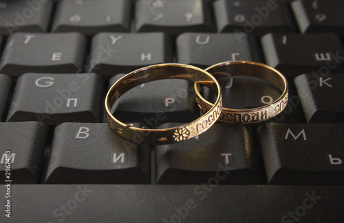 Wedding Bands on Wedding Rings On The Computer Keyboard    Maxximmm  29624113   See