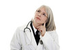 Mature female doctor