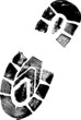 Highly detailed image of a Bootprint