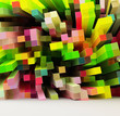 Abstract pixel background
