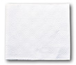 White tissue paper on white background