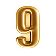 goldene Nummer - 9