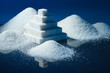 Photo: sugar pyramid and sand sugar sugar pyramid and sand sugar