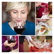 rotwein im restaurant