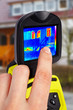 analysing a one-family house with an IR camera 01