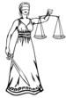 Themis - a goddess of justice