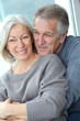 Portrait of happy in loved senior couple