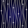 vertical tracery with brilliants on dark background