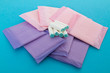 Tampons und Damenbinden
