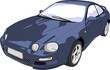 Sportowe auto w wektorze Sportowe auto w wektorze