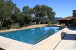 Upscale infinity pool