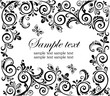 Vintage design (black and white)