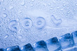 Ice cubes & aqua Ice cubes & aqua