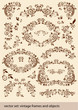 Vintage Frames Elements Objects #2