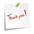 Note - Thank you! - No. II