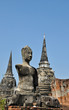 Buddhist in Ayuthaya thailand Buddhist in Ayuthaya thailand