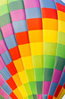 color pattern of hot air balloon