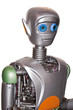 Robot, fond blanc