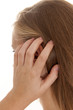 Blonde Frau hat Kopfschmerzen, Ohrenschmerzen Blonde Frau hat Kopfschmerzen, Ohrenschmerzen