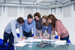 Creative professionals meeting in conference room