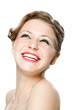 Photo: Portrait of very happy young girl Portrait of very happy young girl