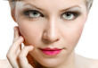 Photo: Attractive natural woman face Attractive natural woman face