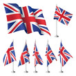 Great Britain flags