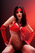 Red bikini